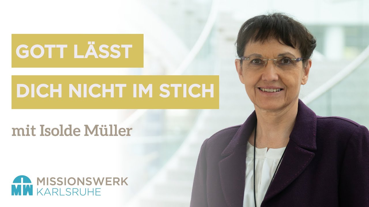 Gott lässt dich nicht im Stich! - Livestream vom