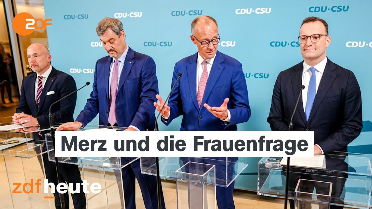 Männer-Club Union - hat Kanzler Merz ein Frauen-Problem? | Berlin direkt