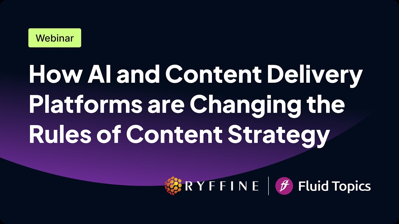 Structured Content: How AI and Content Delivery Platforms are Changing the Rules of Content Strategy