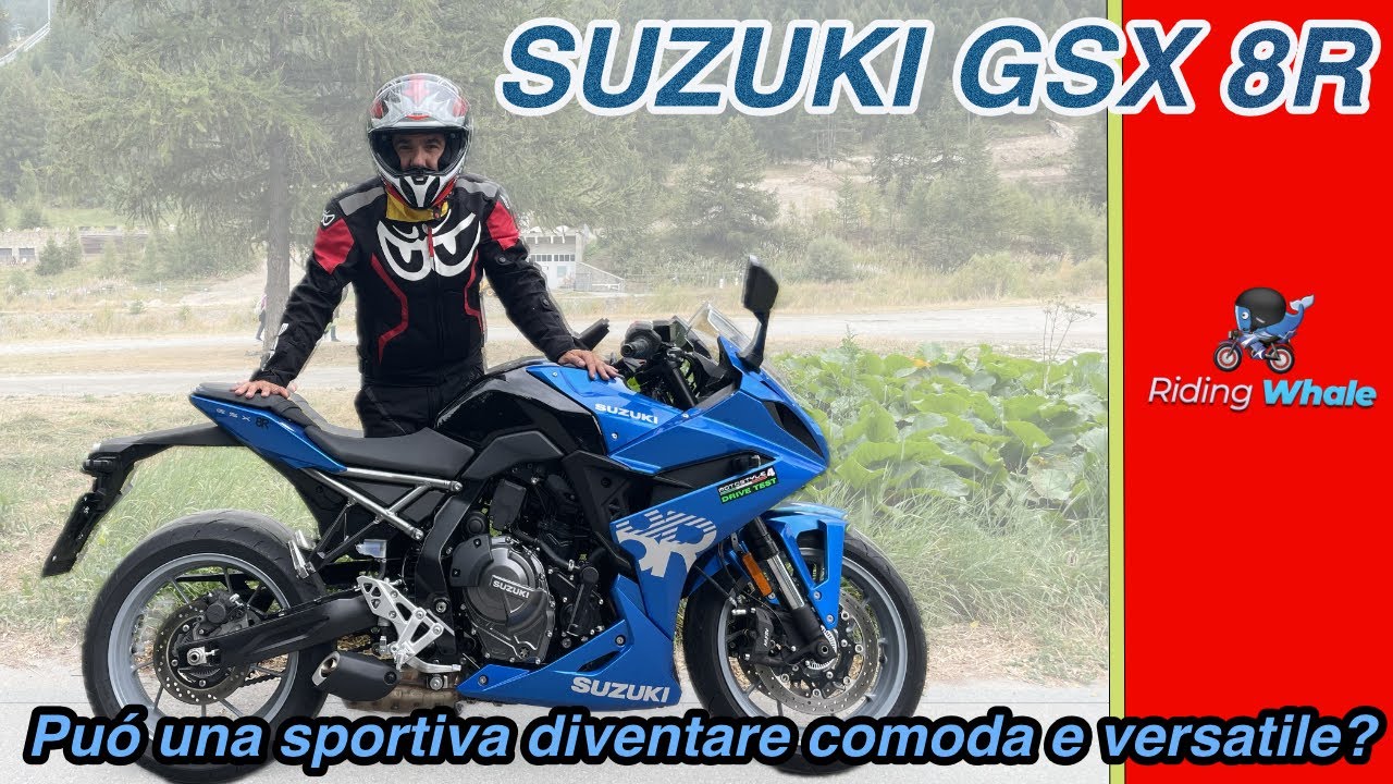 Suzuki GSX 8R Test ride