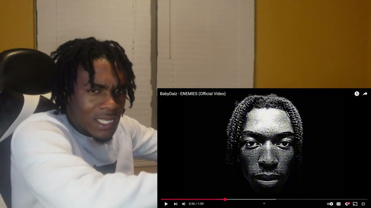 BabyDaiz - ENEMIES (Official Video) |REACTION!|