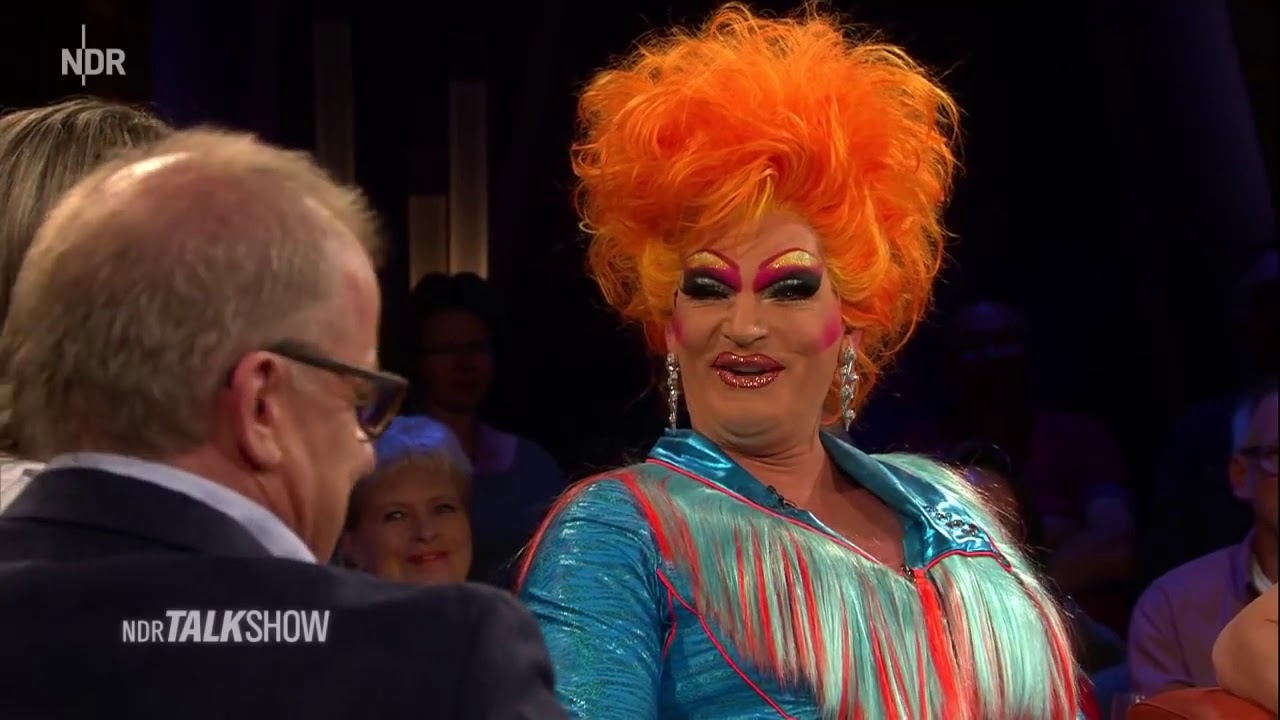 * Dragqueen Olivia Jones *  NDR Talk Show *  NDR *