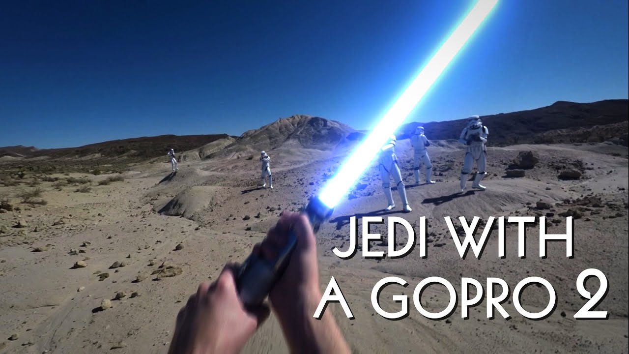 Jedi With a GoPro 2