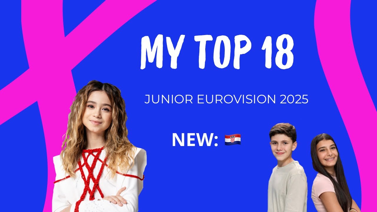 My top 18 Junior Eurovision 2025
