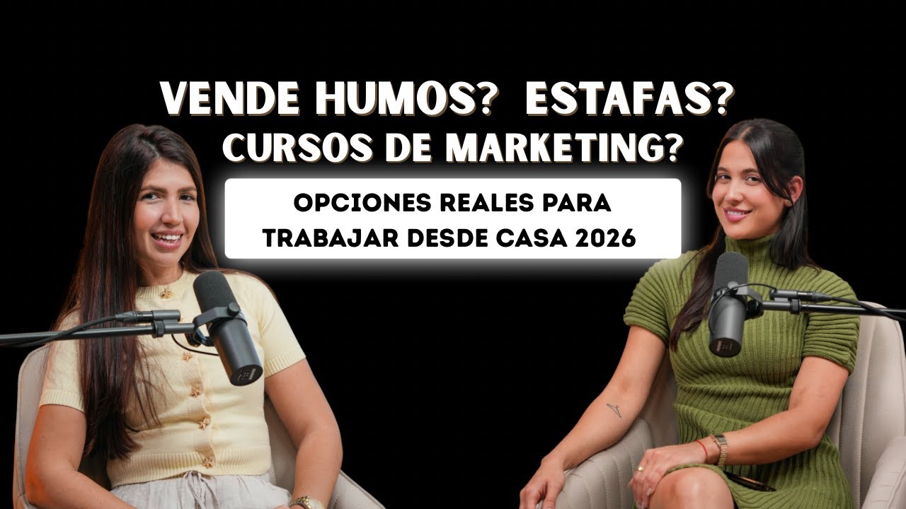 Vende humos? estafas? cursos de marketing? ...Opciones reales para trabajar desde casa 2026