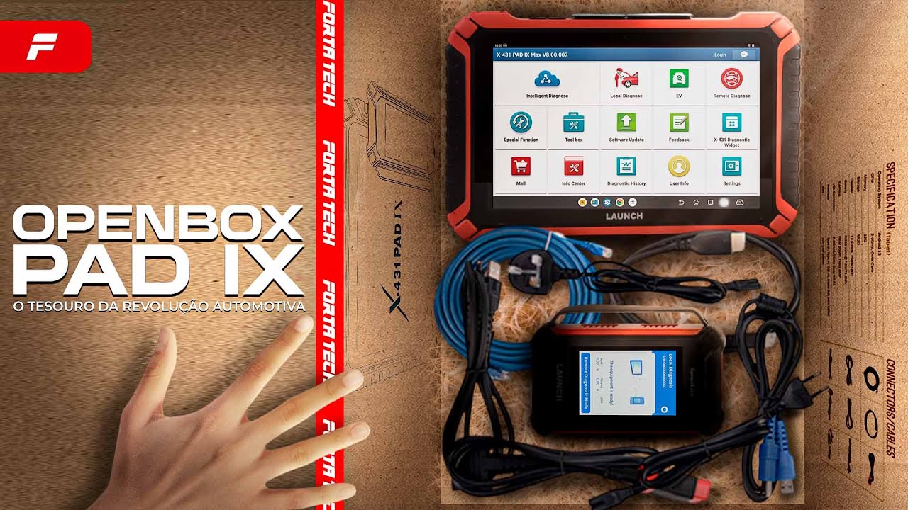 UNBOXING X-431 PAD IX
