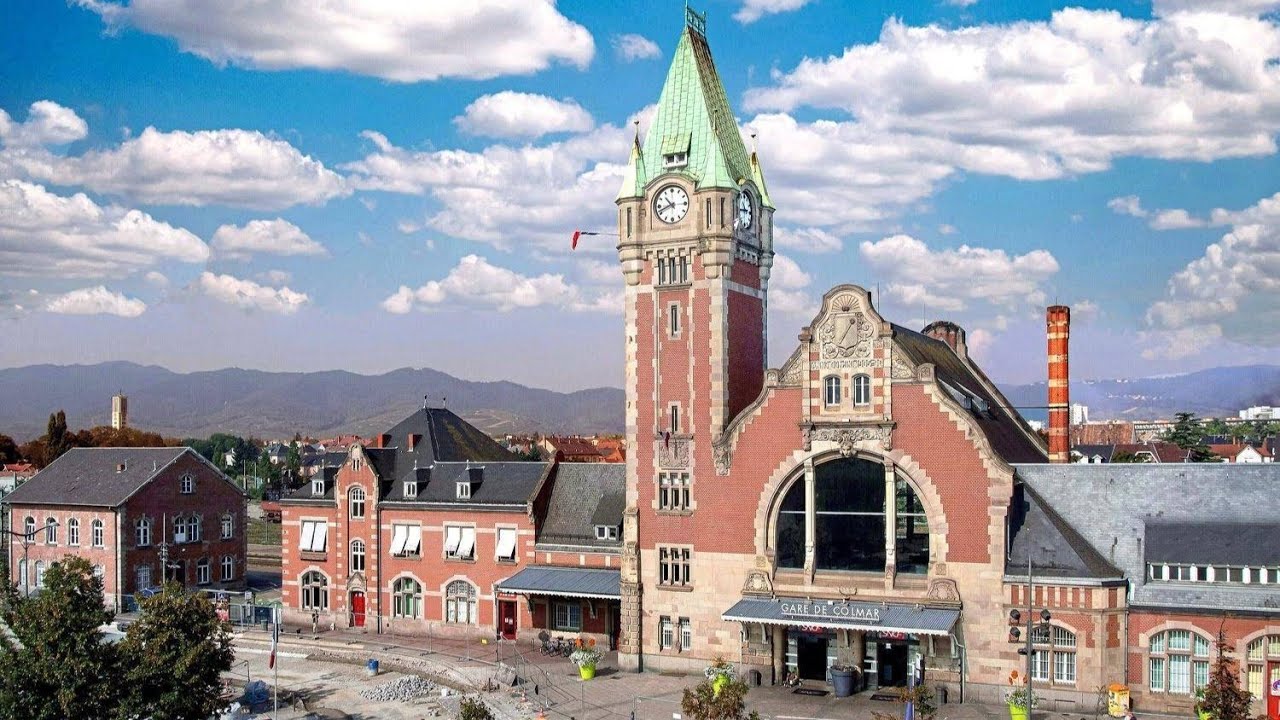 Colmar station - Gare de Colmar, France 🚝