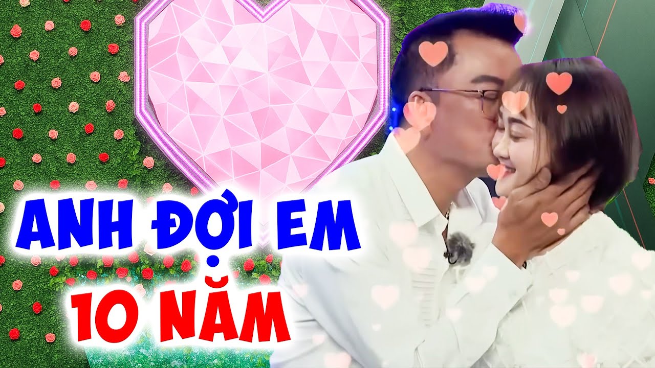 Đợi 10 năm mới được lên hẹn hò, anh đại gia nông dân ÔM HÔN NỨC NỞ quá yêu bạn gái-Hẹn Hò Quyền Linh