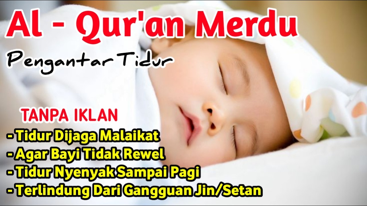 RUQYAH BAYI SUSAH TIDUR DAN REWEL🌹🎧Mutiara Doa🤲🤲🤲