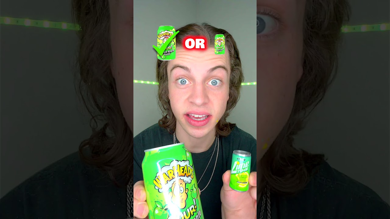 Большие ИЛИ маленькие!? 🤤 (Очень кислые конфеты)