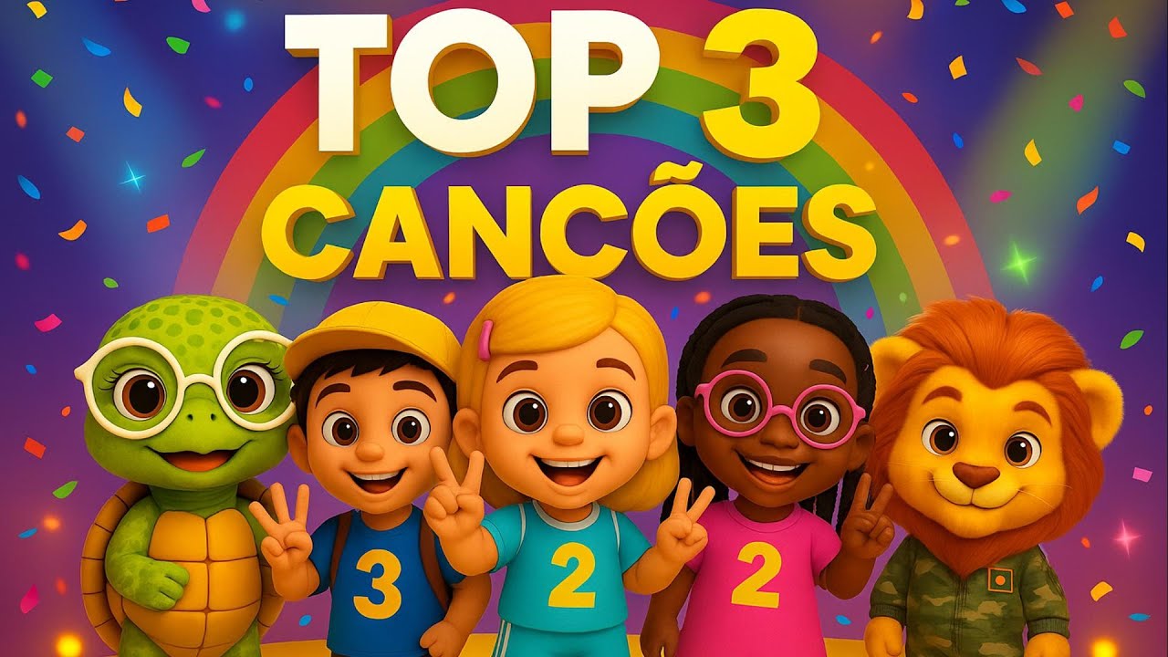 ✨ Top 3 Canções Mais Lindas dos Biblinhas 💖 | Músicas Infantis de Fé e Alegria!