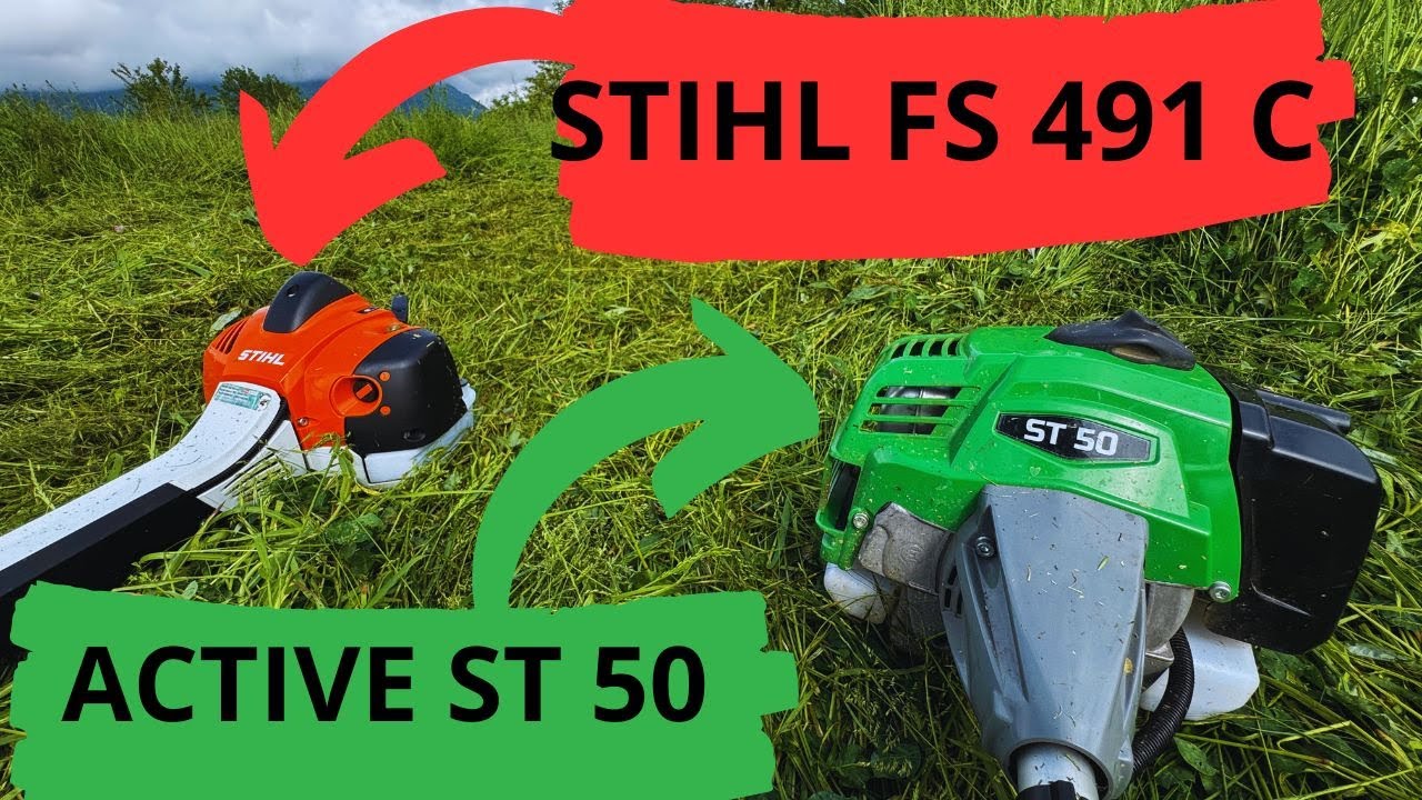 SCONTRO TRA TITANI PARTE 2 | ACTIVE ST50 BT VS STIHL FS 491-C