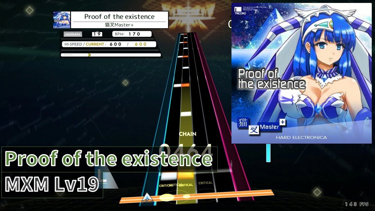 【K-Shoot MANIA】Proof of the existence [MXM 19]【創作譜面】