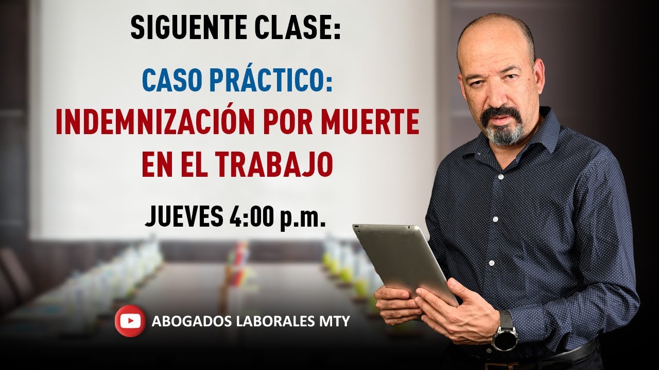 INDEMNIZACION POR MUERTE EN EL TRABAJO. CASO PRÁCTICO