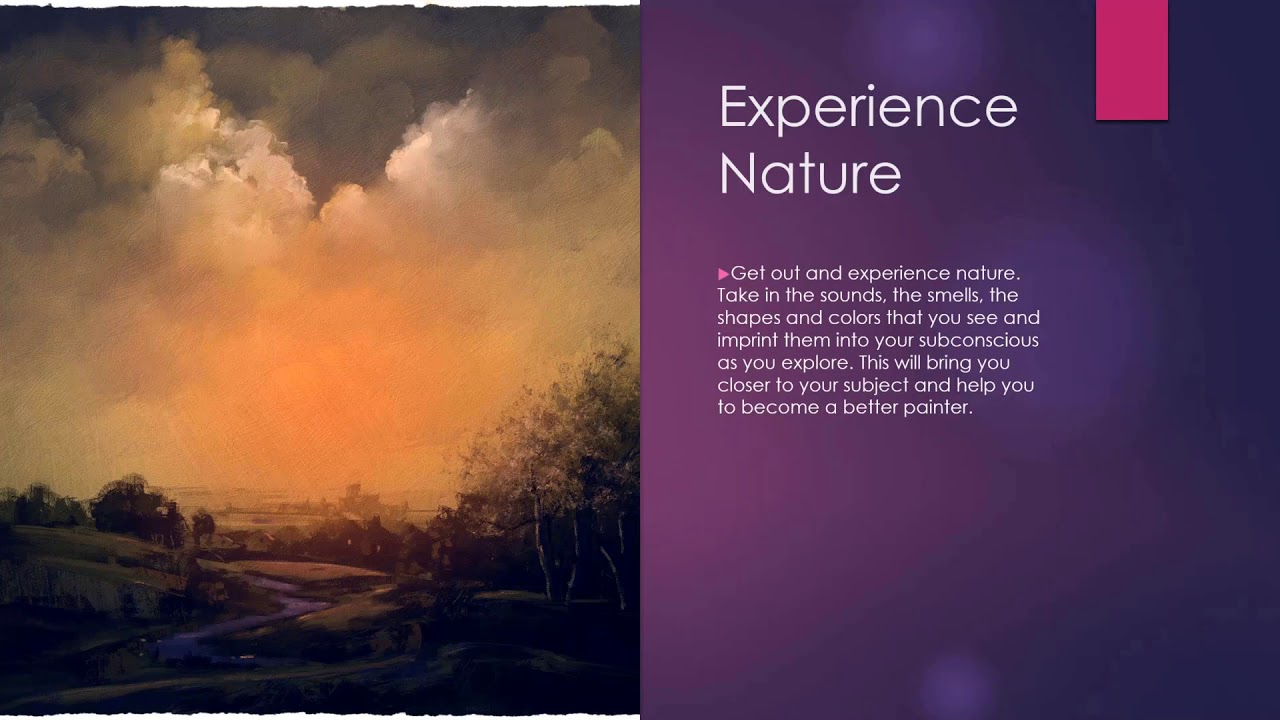 Magical landscape painting in the style of Bob Ross using Corel Painter