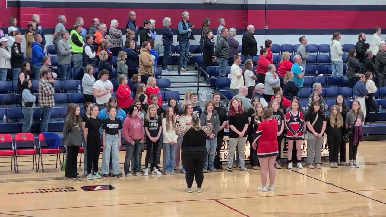 LMS and LHS Choir National Anthem 