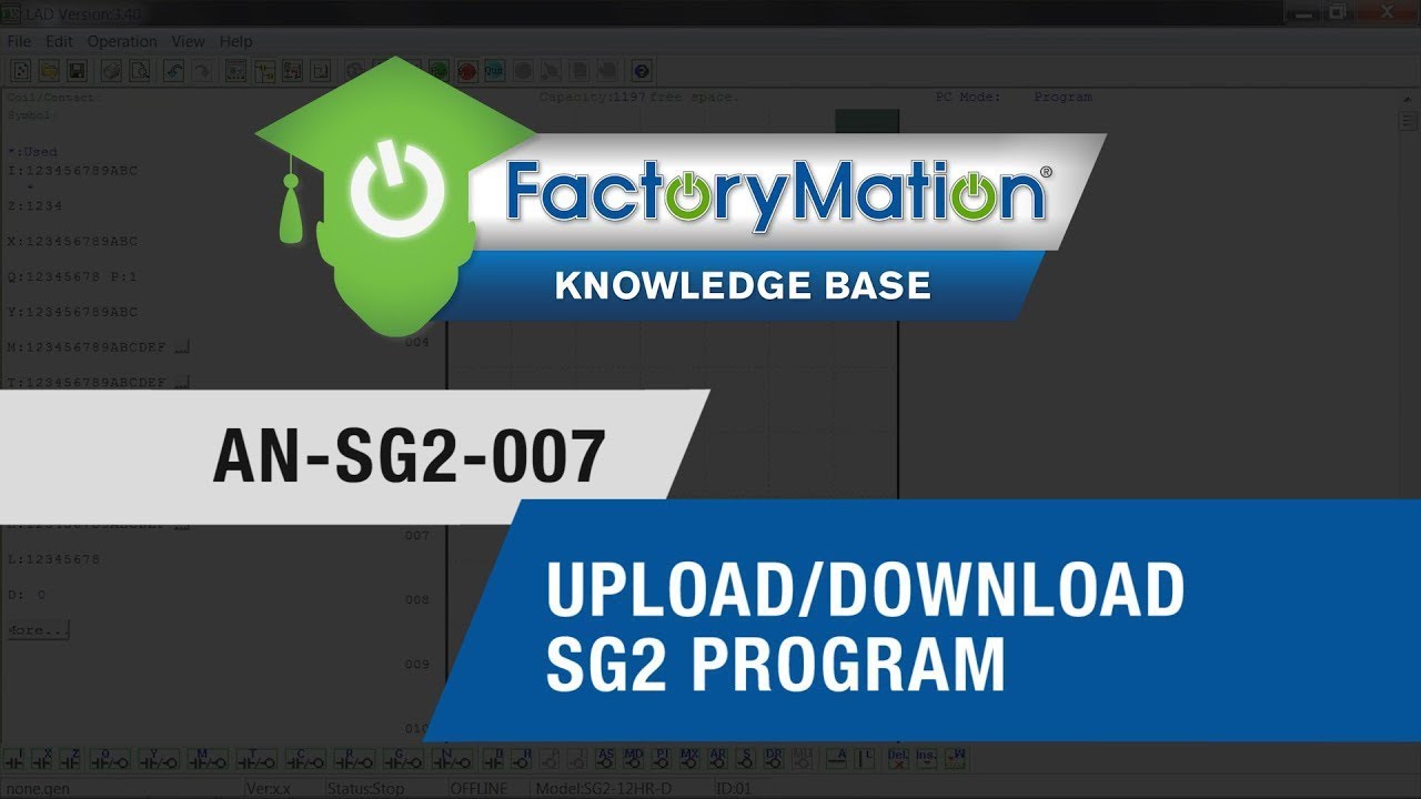 AN-SG2-007: Upload/Download SG2 Program