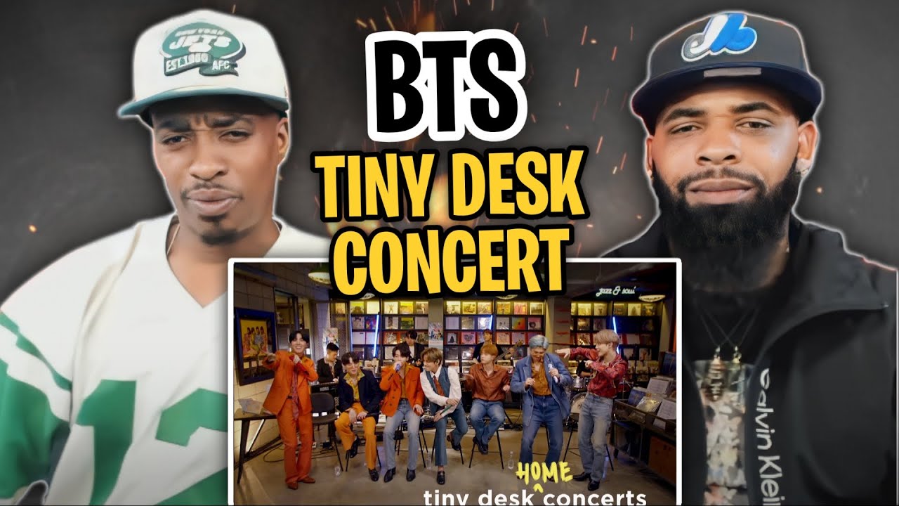 AMERICAN RAPPER REACTS TO -BTS: Tiny Desk (Home) Concert