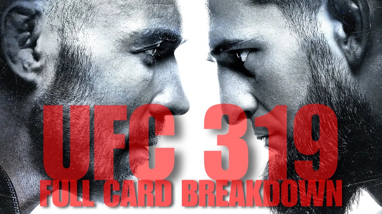 UFC 319 Full Card Breakdown & Predictions