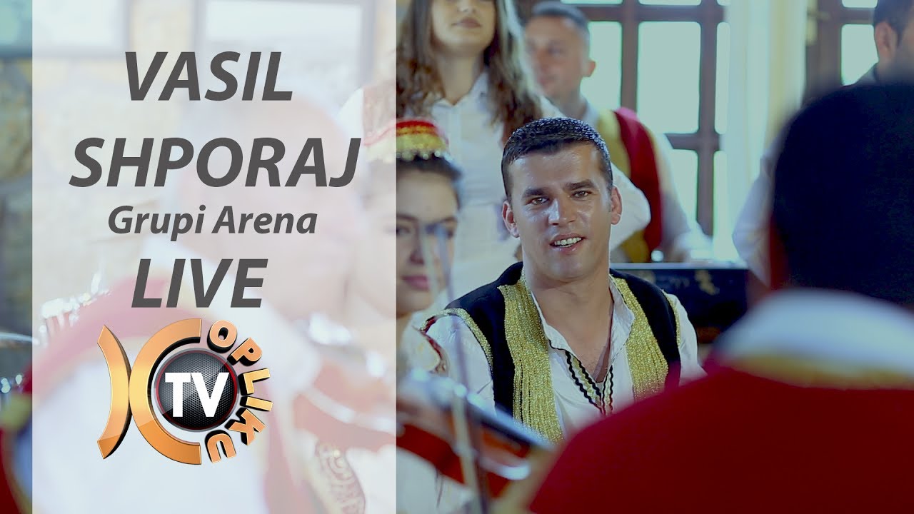 Vasil Shporaj  (Grupi Arena )-  Kolazh Live  15 min (Official Video 4K)
