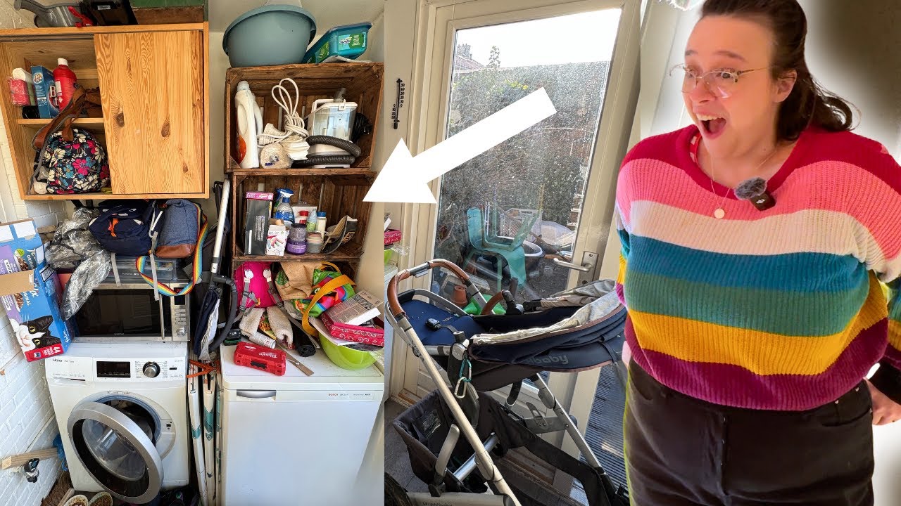 Dutch Mom's biggest clutter stress SOLVED in 2 hours! 🤯🤯🤯 QUICK WIN DECLUTTER