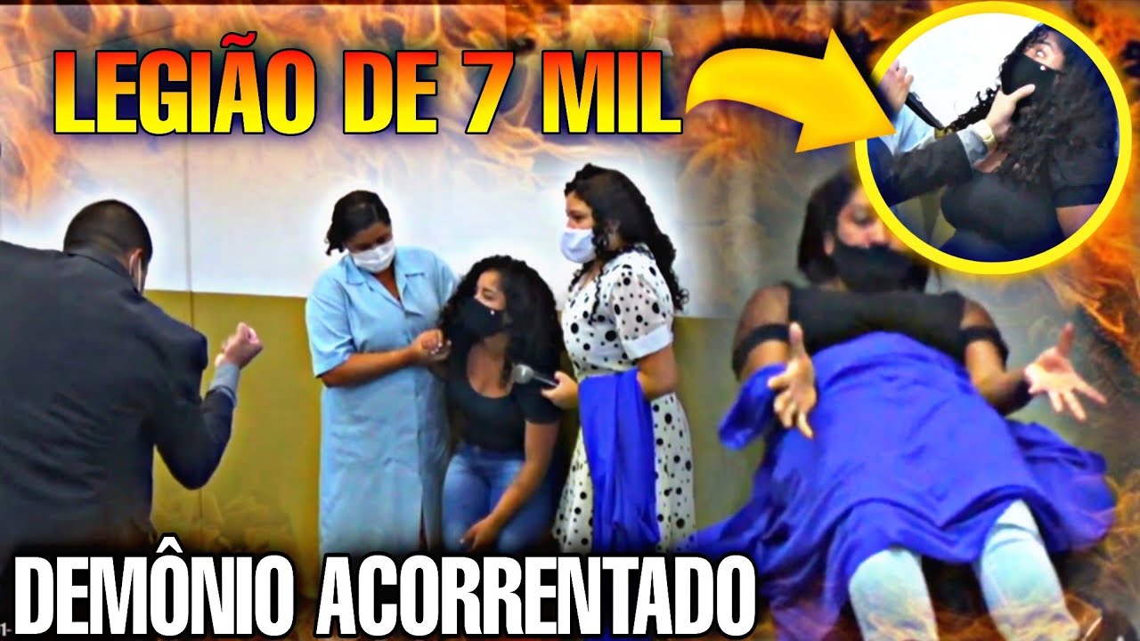 LEGIÃO DE 7 MIL DEMÔNIOS ATACA E SAI DE TATUAGEM😱 PORTAIS ESPIRITUAIS ABERTOS Pr Tiago Souza