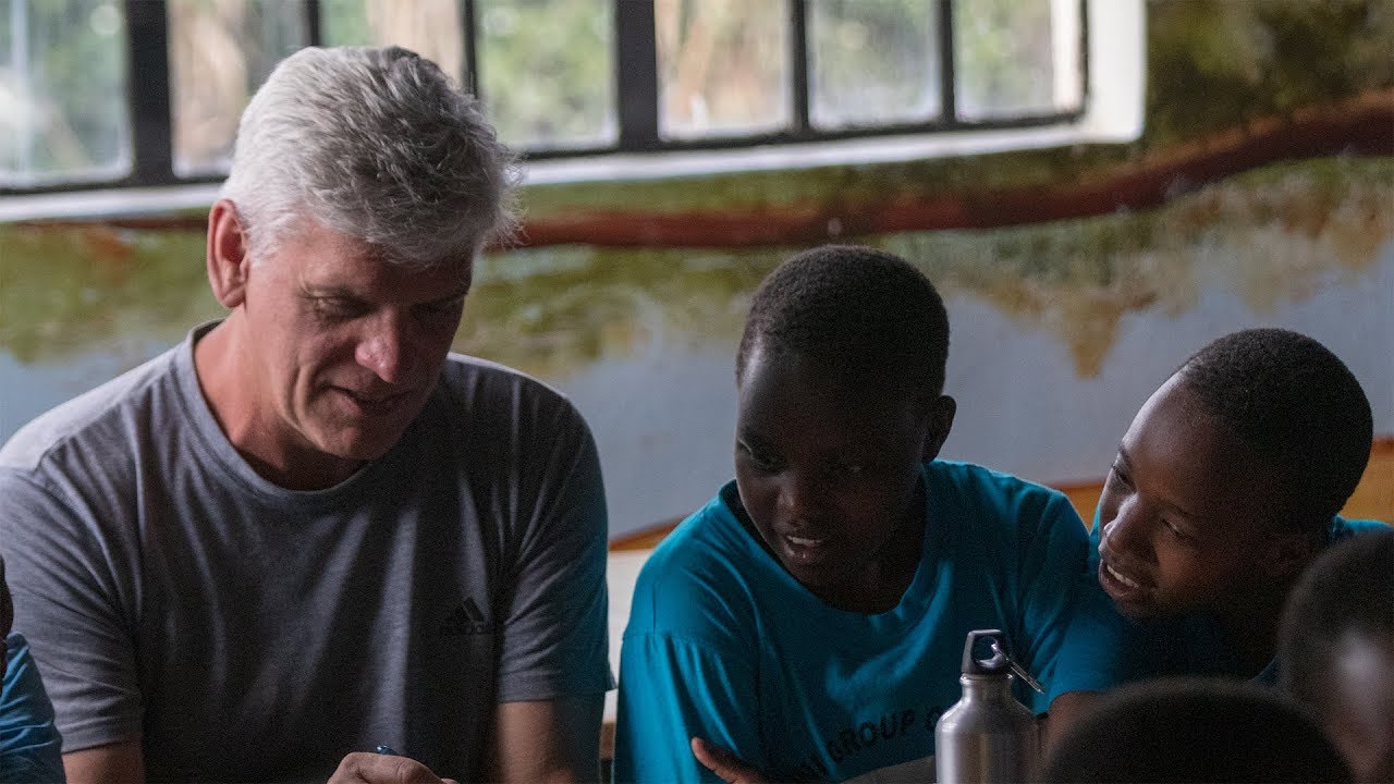 Helping build a school and meeting the students | Family trip to Kenya Part 5