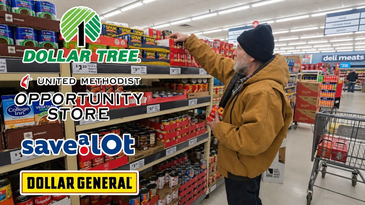 Out Shopping Before The Snow Comes