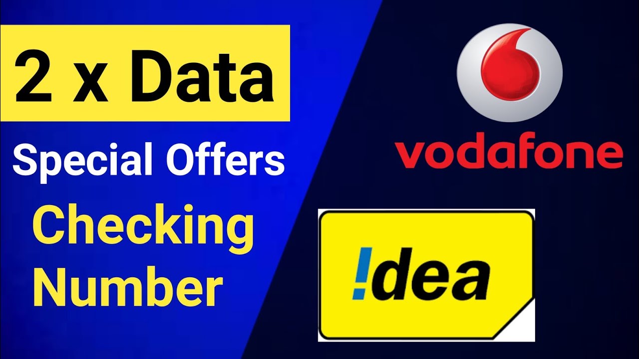 Double Data Offer Vodafone ||  Double Data Offer Idea || Double Data Offer Checking Number