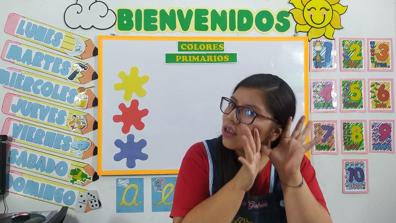 COLORES PRIMARIOS - CLASE VIRTUAL PARA INICIAL 04 AÑOS