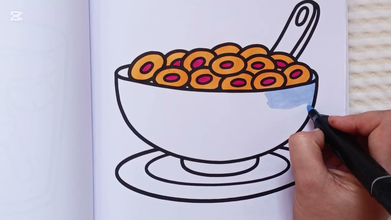 Beautiful Cookie Drawing | Sweet Dessert Art 🍪