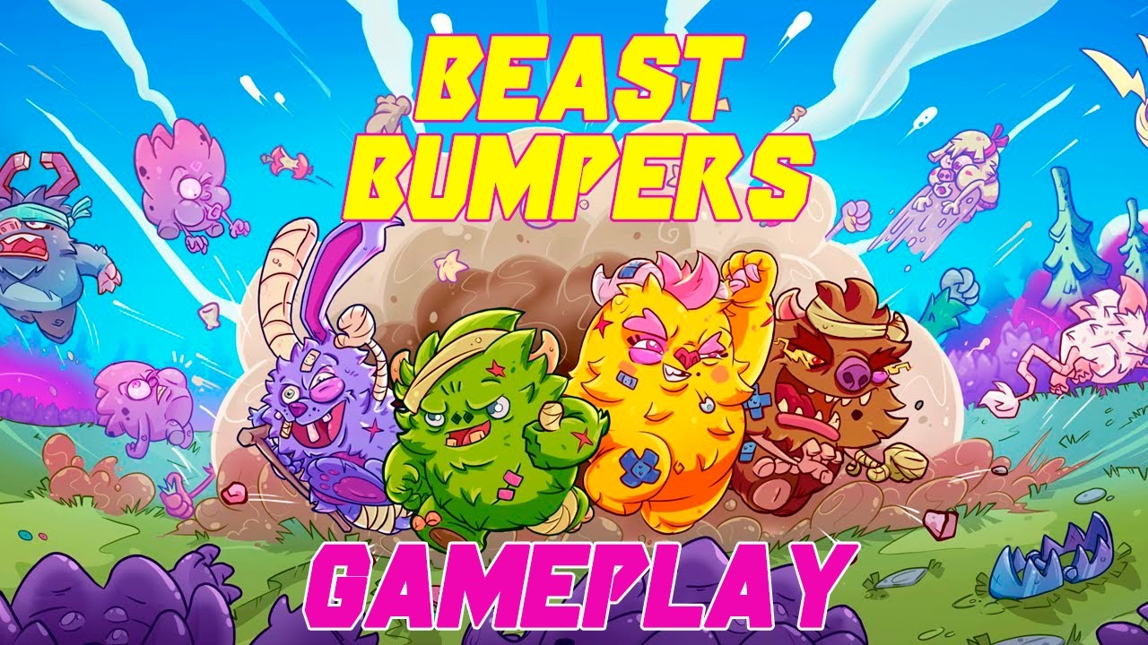 Beast Bumpers: PvP Arena Roll. Gameplay. Геймплей.