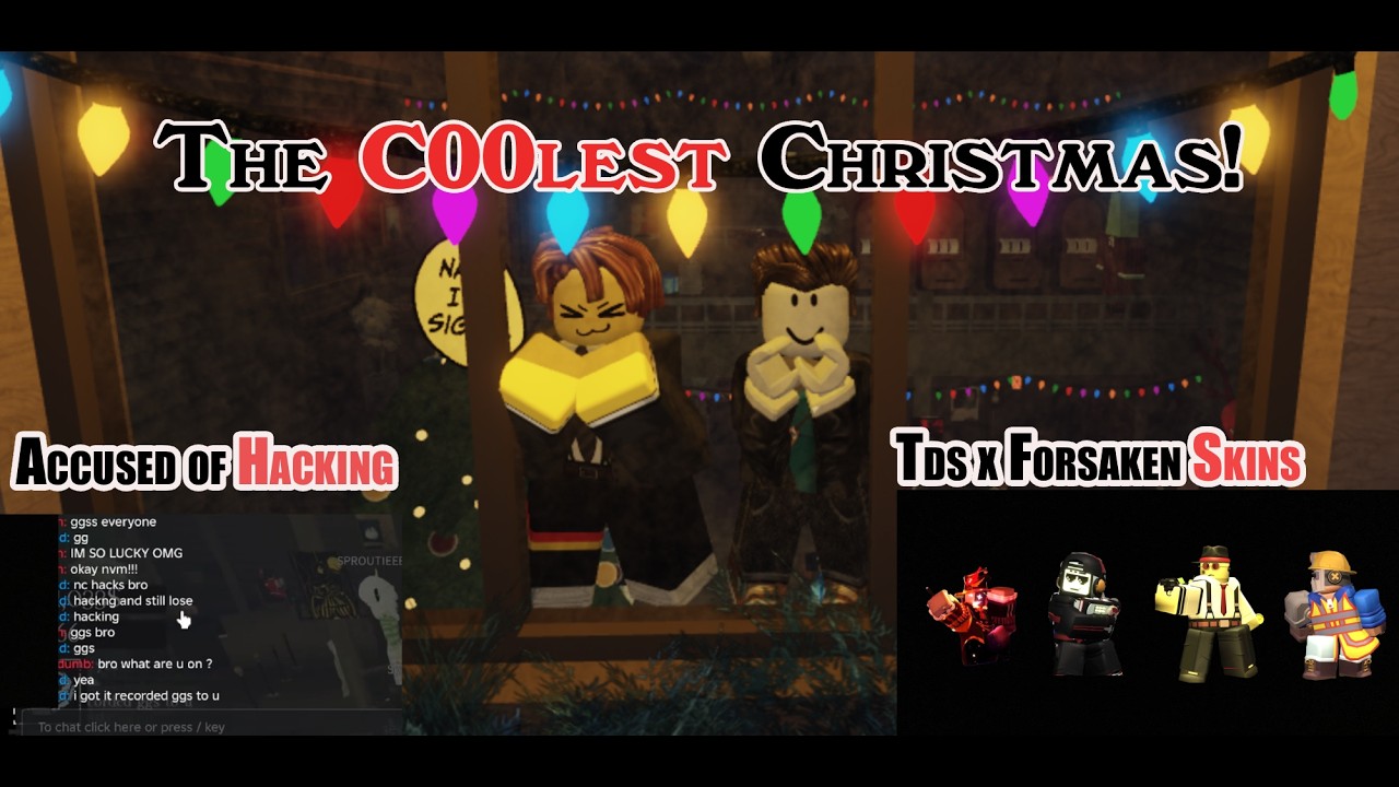 He Thought I Was Hacking 😭 | Forsaken Christmas Event Grind