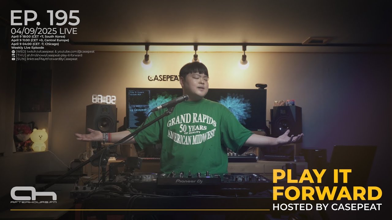 Play It Forward Ep. 195 - AH.FM [Trance & Progressive] by Casepeat - 04/09/25 LIVE