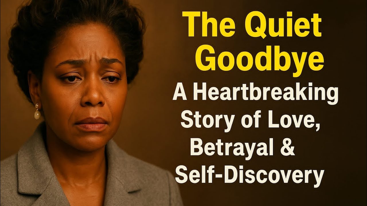 The Quiet Goodbye &ndash; A Heartbreaking Story of Love, Betrayal & Self-Discovery&rdquo;