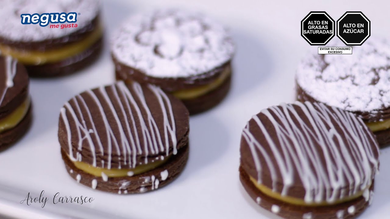 Alfajores de chocolate Negusa