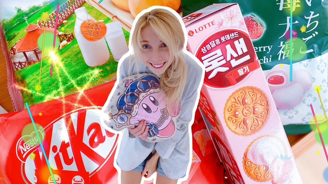 Trying Japanese Candy