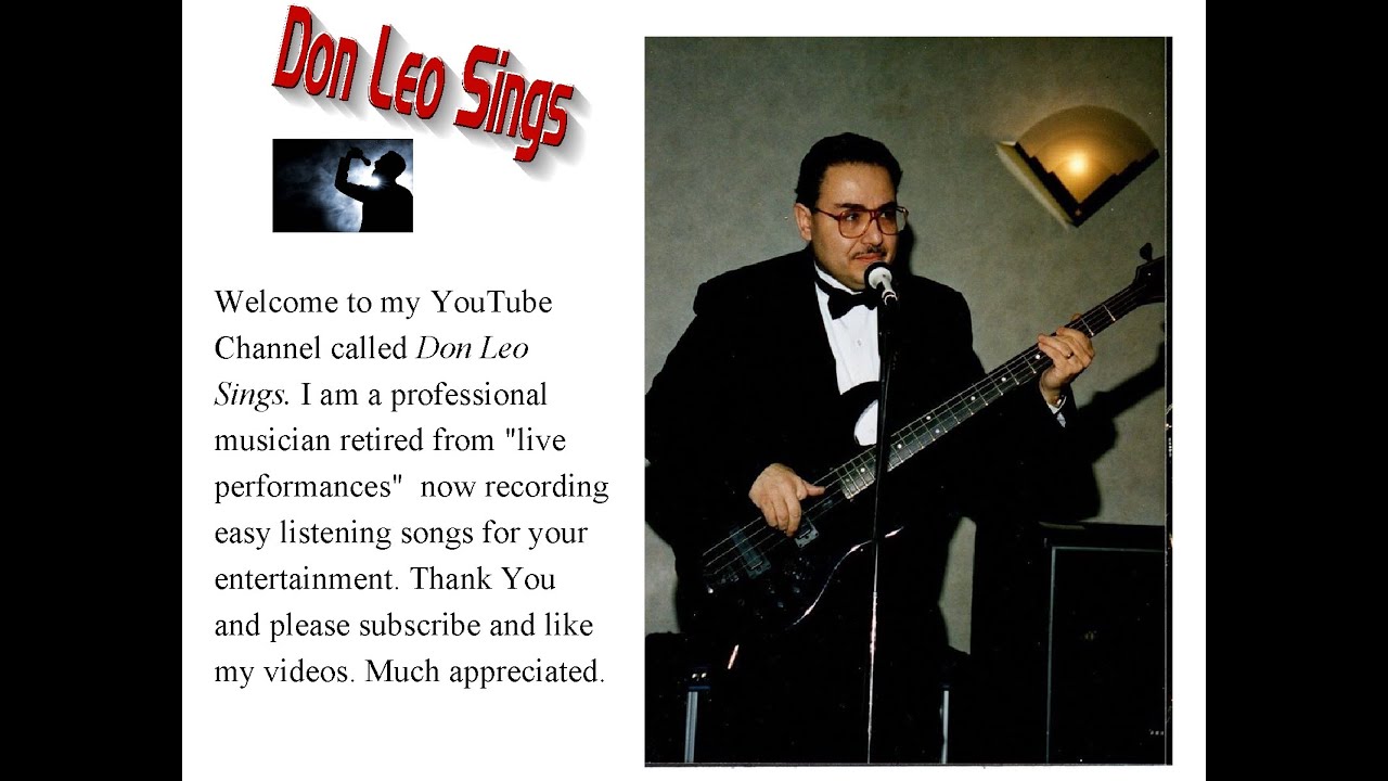 Tennessee Whiskey,       Don Leo  Sings           song genres pop, R&B, dance, music videos