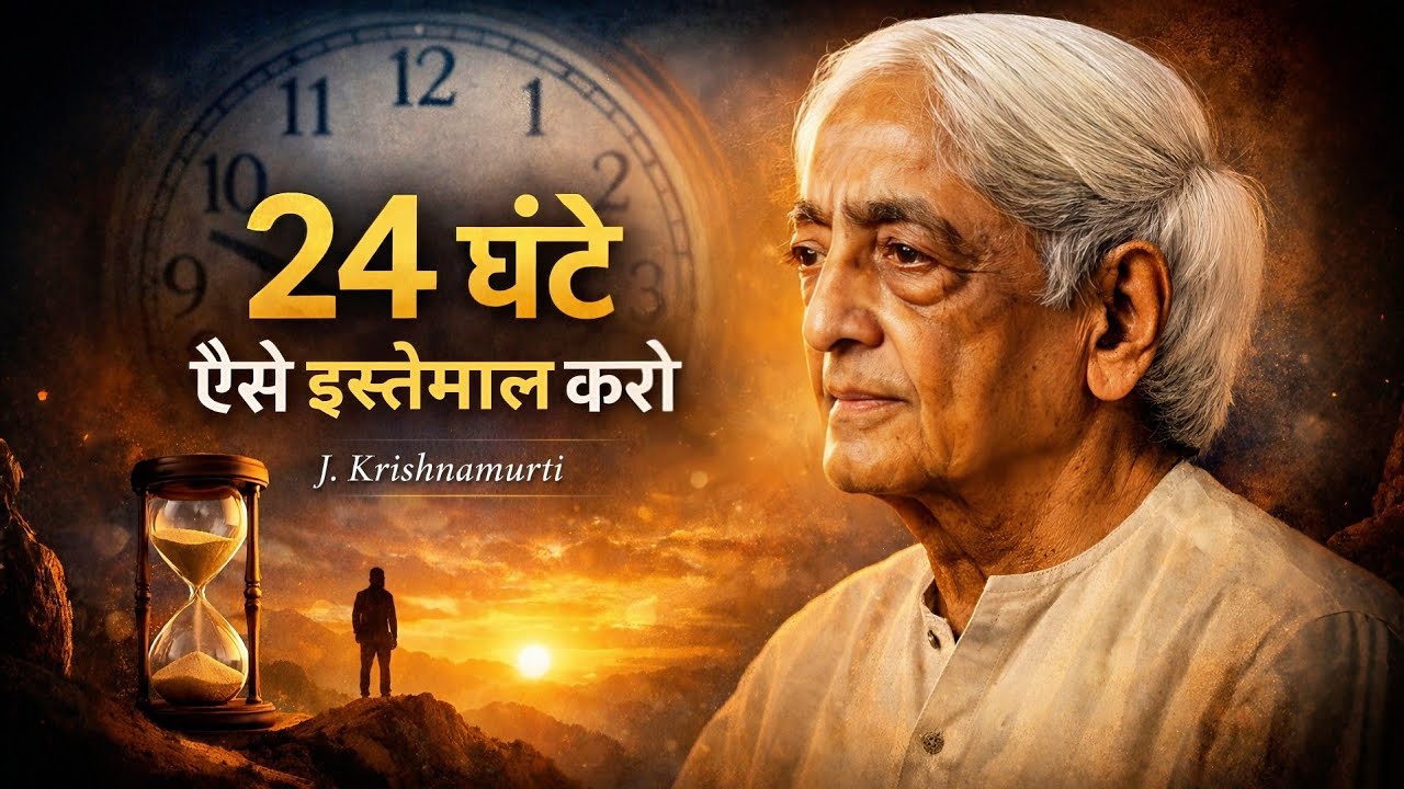 Jiddu Krishnamurti on How Successful People Use Their 24 Hours