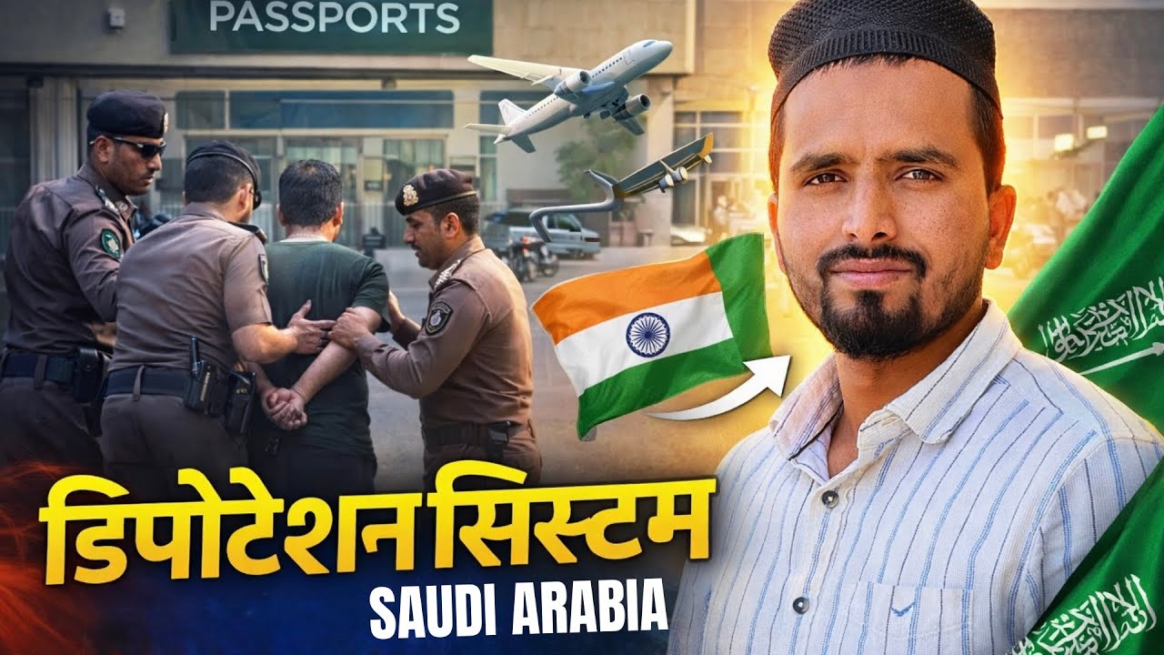deportation system in Saudi Arabia ￼to India🇸🇦@Abusadvlogs 
