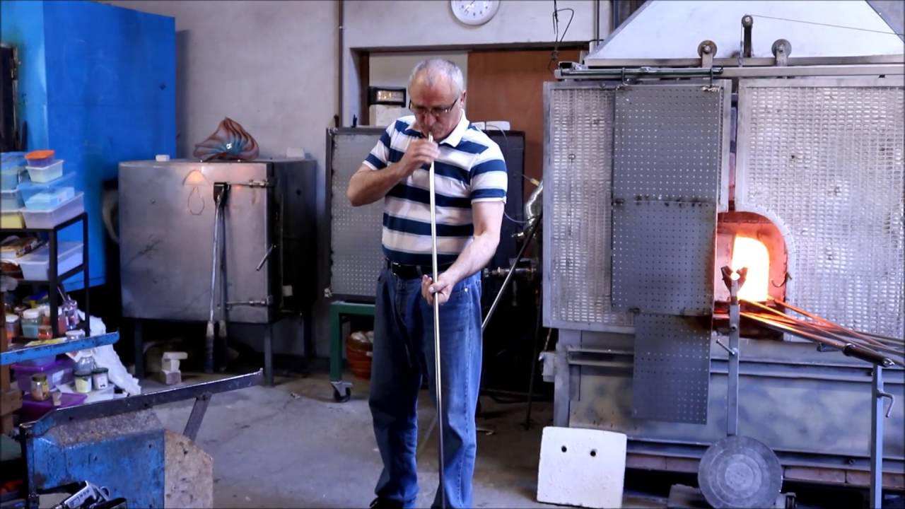 Un maître verrier à Vianne