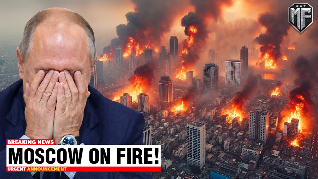 MOSCOW IN FLAMES as Putin Pushes to 