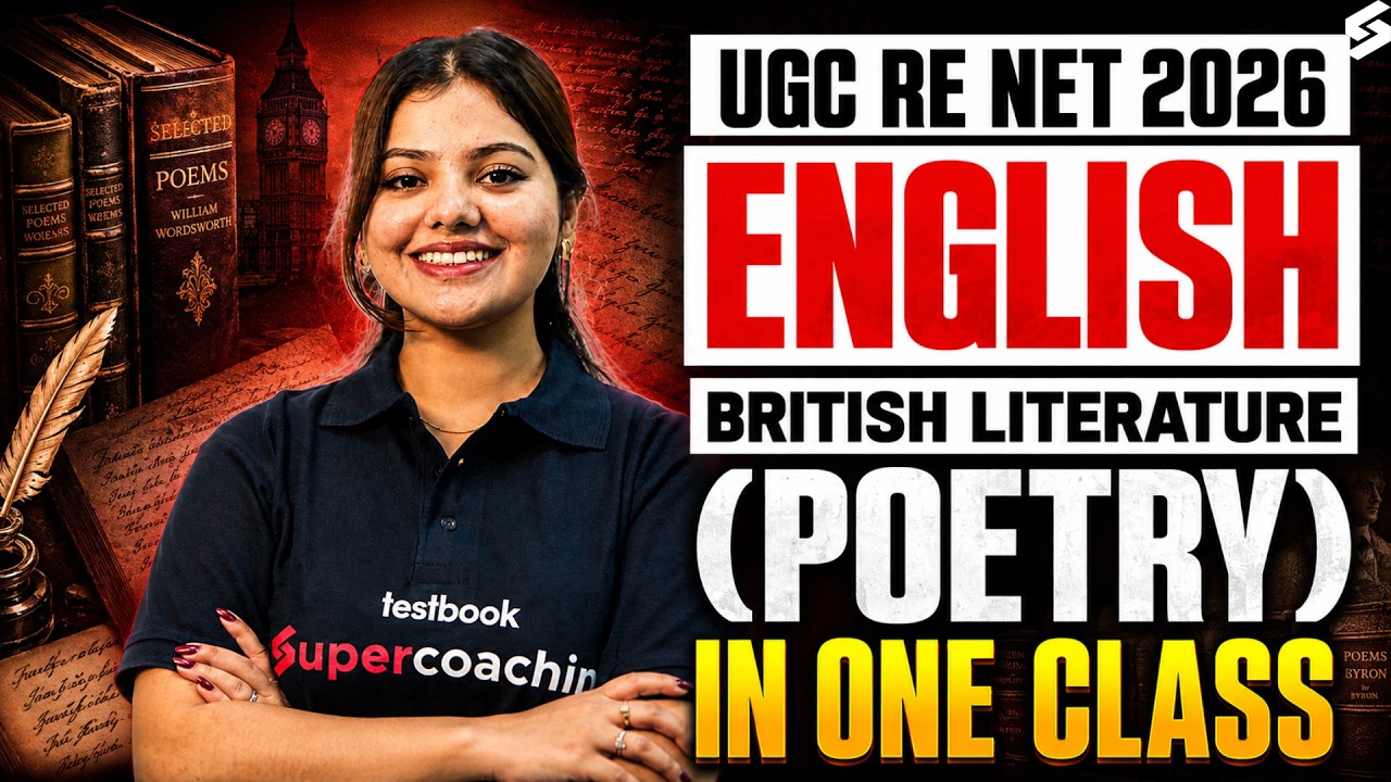 UGC NET RE Exam 2026 | UGC NET RE Exam English Literature | Poetry For UGC NET English By Dakshita