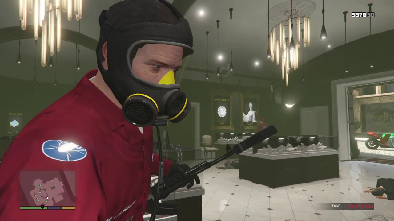 Grand Theft Auto V - the jewel store job walkthrough