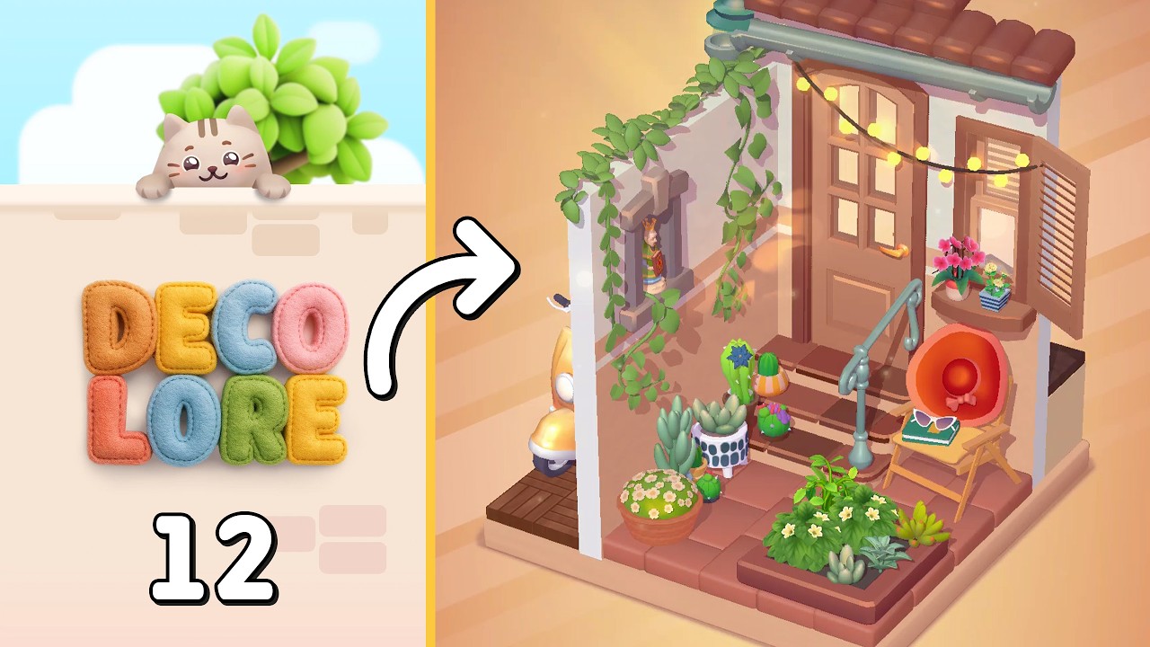 Decolore Level 12 | Complete Walkthrough & Solutions! 🎯