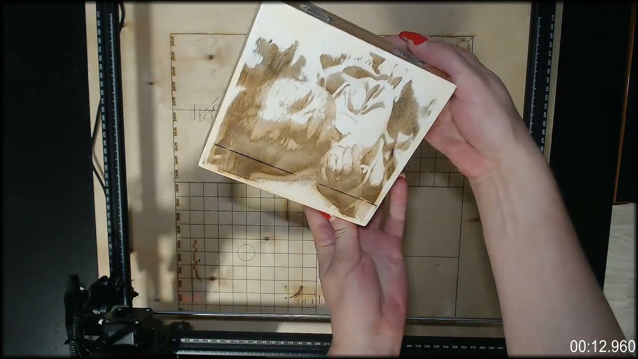 TechStudio - #1 Laser - Casket Engraving [Timelaps]