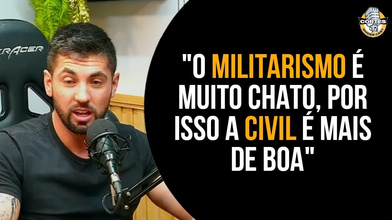 EX PM EXPLICA A DIFERENÇA ENTRE A POLÍCIA CIVÍL X MILITAR - PERDEU PIÁ
