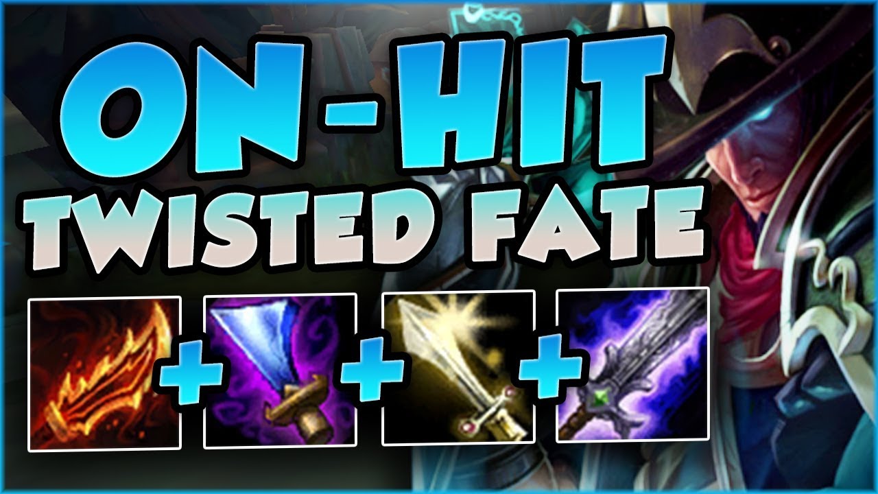 STOP PLAYING TWISTED FATE WRONG! ON-HIT IS THE NEW META! TWISTED FATE TOP! - League of Legends