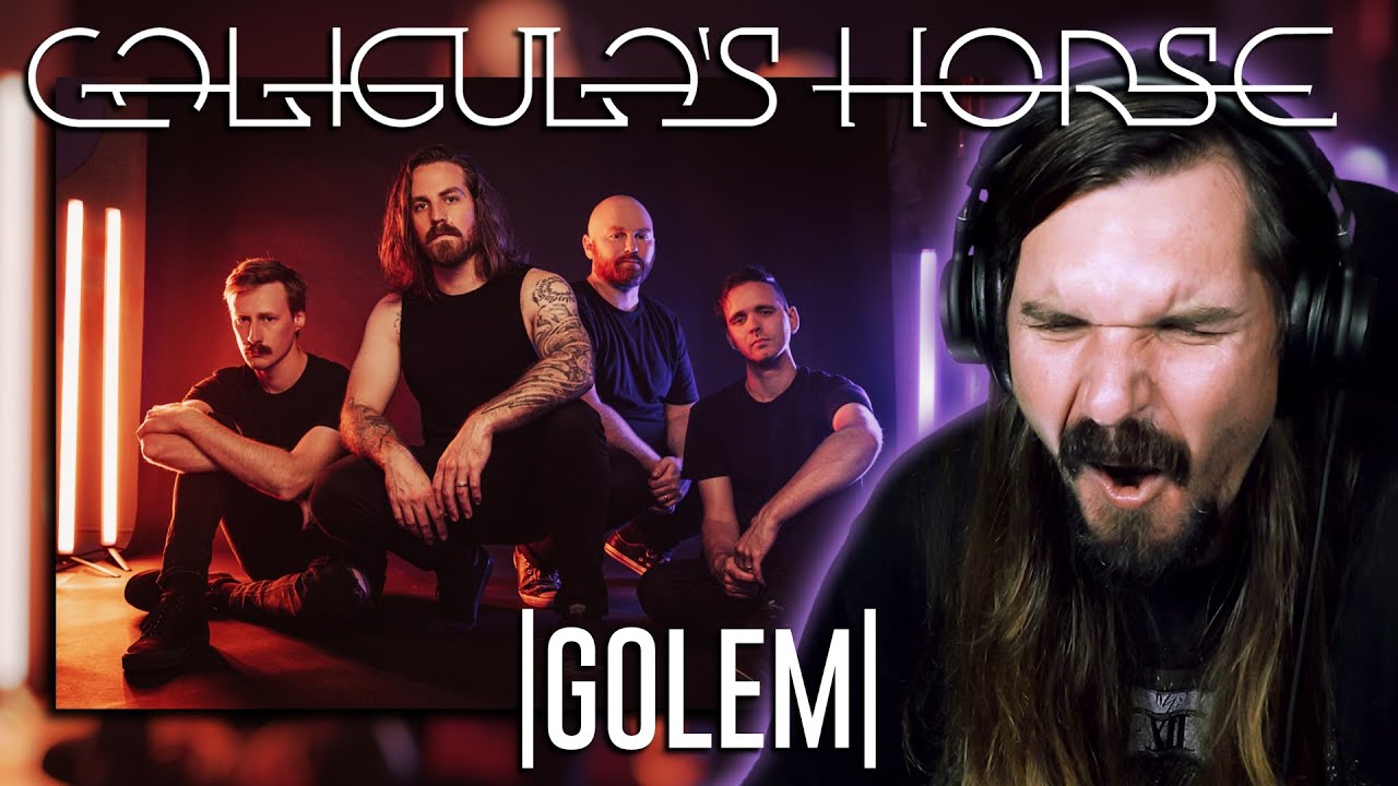 Drummer Reacts // CALIGULA'S HORSE - Golem