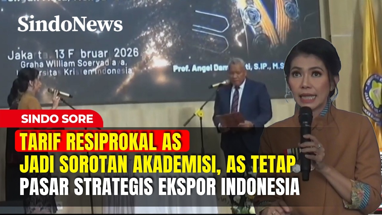 Tarif Resiprokal AS Jadi Sorotan Akademisi, AS Tetap Pasar Strategis Ekspor Indonesia | Sindo Sore